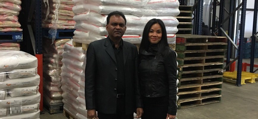 Rice wholesaler visit Vinaned 22nd March 2016